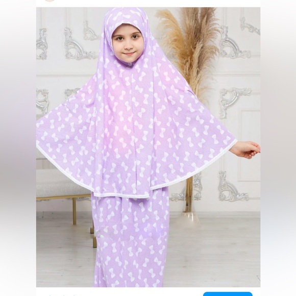 Kids Prayer Abaya - Picture 1 of 1